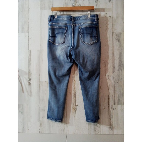 Women's Time And Tru Skinny Petite Size 16 Jeans - Picture 10 of 16
